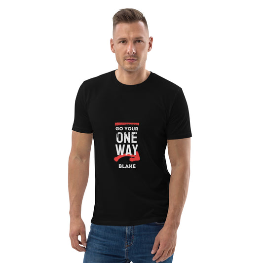 ユニセックス オーガニックコットン製Tシャツ One Way