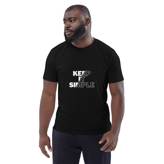 ユニセックス オーガニックコットン製Tシャツ Keep It Simple